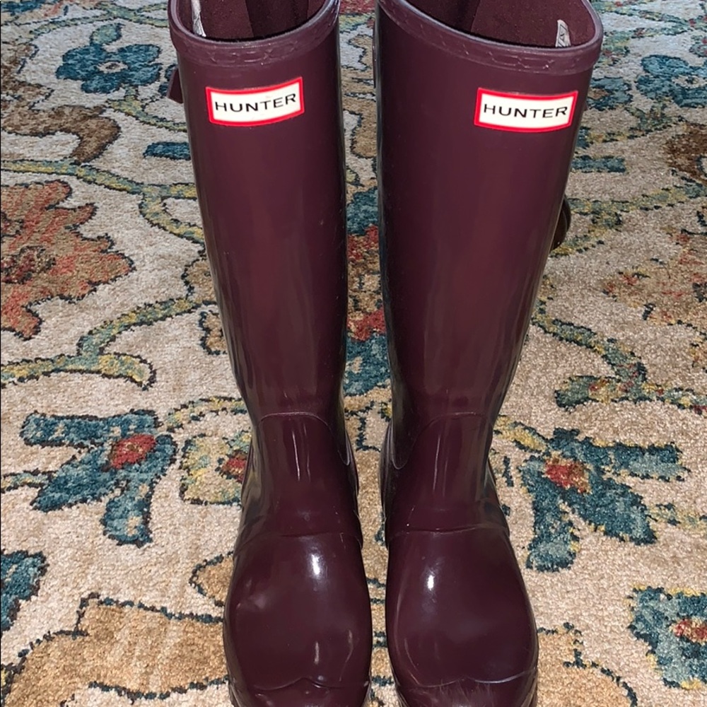Hunter rain boots